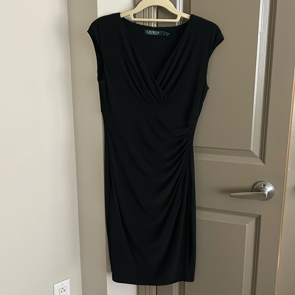LAUREN Ralph Lauren petite black dress